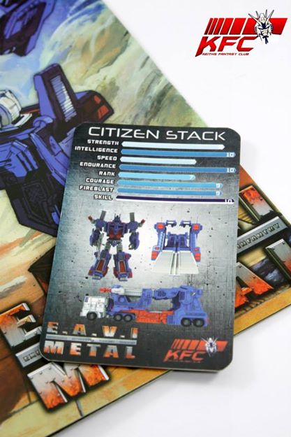 Citizen Stack collector card