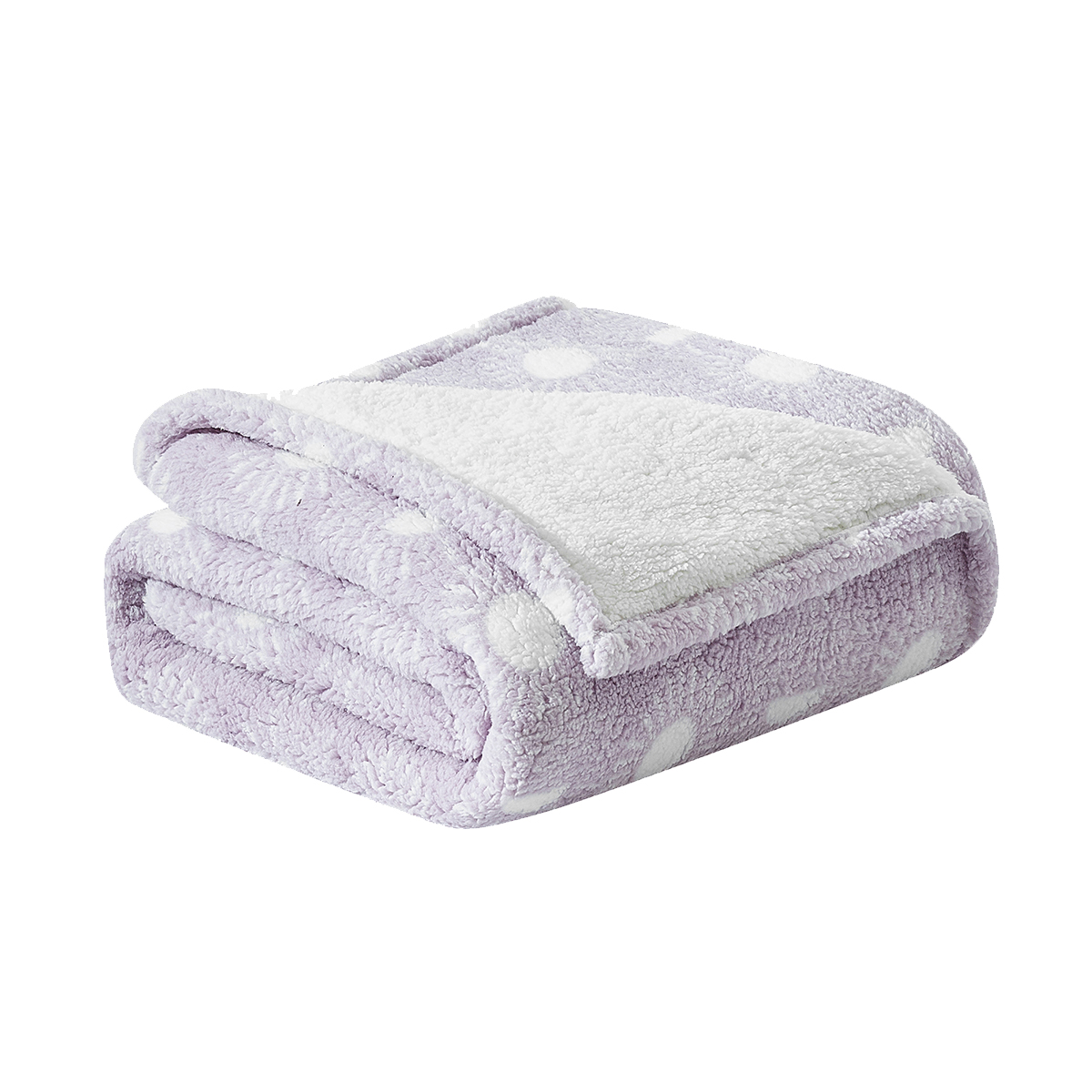 Pink Sherpa Fleece Throw Blanket for Cozy Comfort