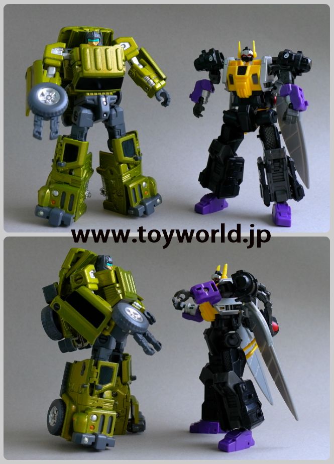 Toyworld TF-T01 and FansProject Backfiery