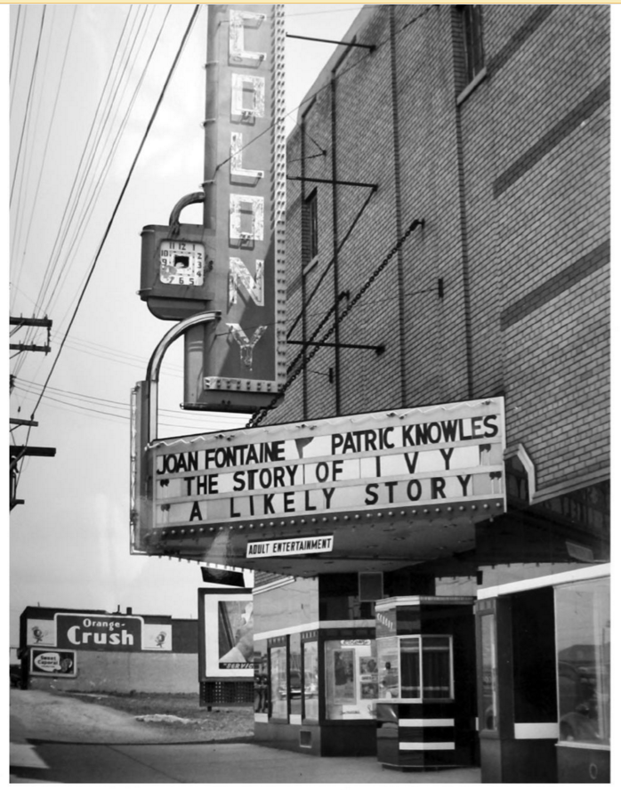 The Colony Theater, in Toronto, in 1948.png