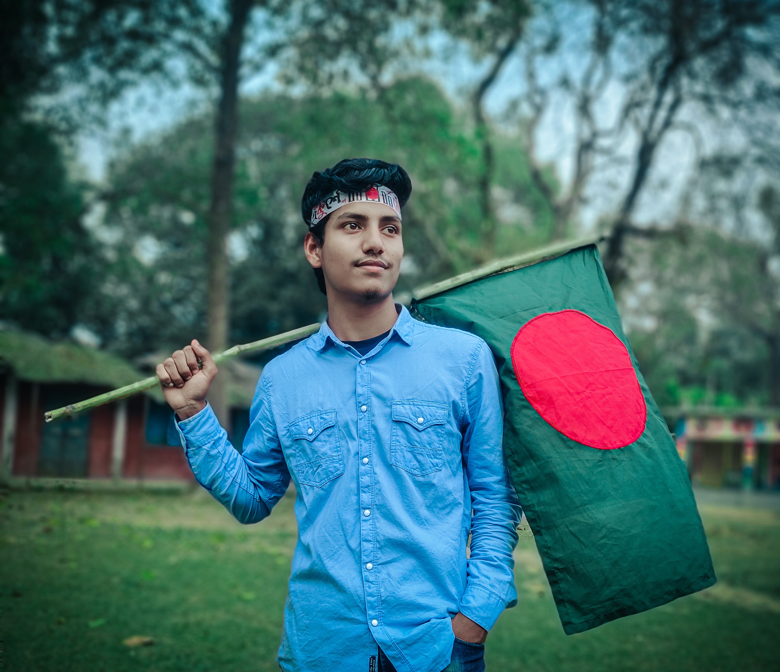 M Rahat with Bangladesh Flag.jpg